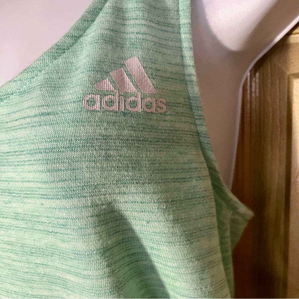 Adidas romper, aqua XS cinched waist - Picture 5 of 5